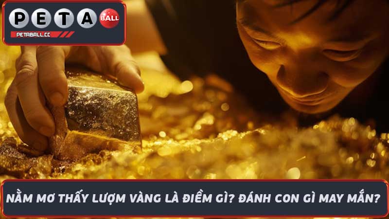 Nằm Mơ Thấy Lượm Vàng Là Điềm Gì Đánh Con Gì May Mắn