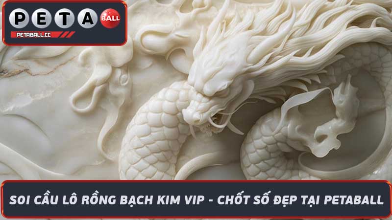 Soi Cầu Lô Rồng Bạch Kim VIP - Chốt Số Đẹp Tại Petaball