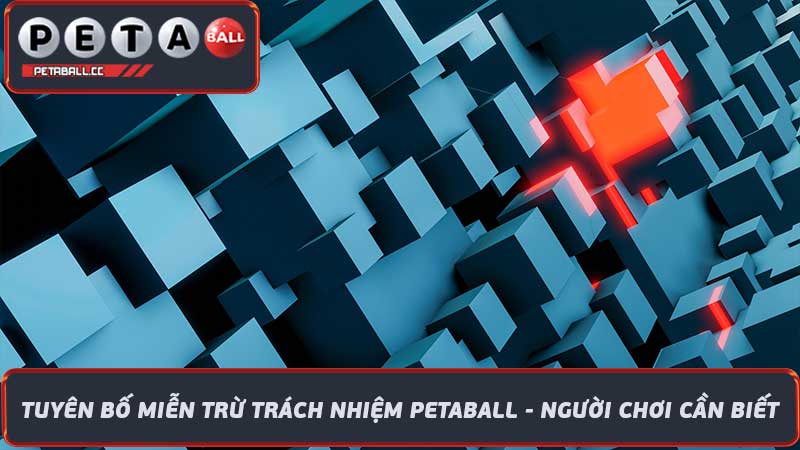 Tuyên Bố Miễn Trừ Trách Nhiệm Petaball - Người Chơi Cần Biết